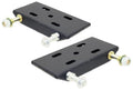 HD Leaf Spring Plates For Use w/2 Inch Springs 76-86 Jeep CJ Front Includes Shock and Sway Bar Mounts Pair RockJock 4x4