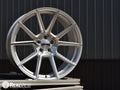 TSW Alloy Wheels silver auto part