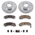 Power Stop 91-96 Dodge Stealth Front Z26 Street Warrior Brake Kit