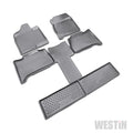 ~(12 lbs. 33X20X6)~ Profile Liners Front 2nd and 3rd Row Set Black Tahoe/Yukon 2007-2014