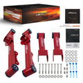Prothane 79-98 Ford Mustang Rear Lower Oval Control Arm Bushings - Red