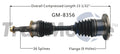 ALL NEW CV AXLE