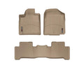 WeatherTech 07-11 Acura MDX Front and Rear Floorliners - Tan