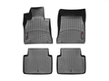 WeatherTech 2015+ Hyundai Genesis Sedan Front Rear FloorLiner - Black