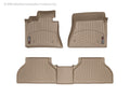WeatherTech 2015+ Hyundai Genesis Sedan Front Rear FloorLiner - Black