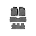 WeatherTech Black Front and Rear Floorliners Fits -20-19 Highlander 44632-1-2