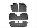 WeatherTech 08-12 Toyota Highlander Front and Rear Floorliners - Black