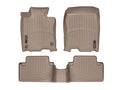 WeatherTech 2009+ Acura TSX Front and Rear Floorliners - Tan