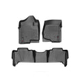 WeatherTech 07-11 Chevrolet Tahoe Front and Rear Floorliners - Black