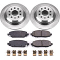 Power Stop 18-19 Jeep Wrangler Rear Autospecialty Brake Kit