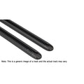 Rhino-Rack RTV Tracks w/Hardware & End Caps - 50.4in - Pair