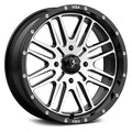 M38 15X7 4X156.00 GLOSS BLACK MACHI