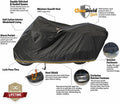Dowco WeatherAll Plus Ratchet Motorcycle Cover Black - Medium