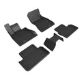 23C BMW I5 (G60) KAGU FLOORLINER ROW 1 & 2 BLACK