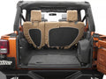 CUSTOM SEAT SAVER SECOND ROW POLYCOTTON TAN