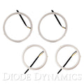 Diode Dynamics Halo Lights LED 80mm/100mm Switchback (Pair)