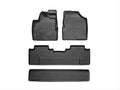 WeatherTech 06-11 Honda Ridgeline Front and Rear Floorliners - Black