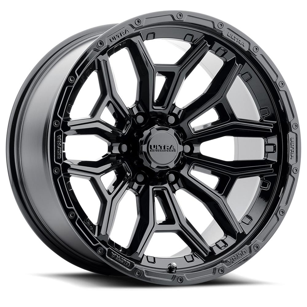 ULTRA 17X9 6X5.5 BP +18 O/S 5.71 BS GLOSS BLACK