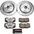 Power Stop 16-18 Cadillac ATS Rear Z23 Evolution Sport Brake Kit