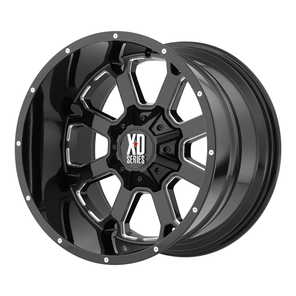 XD825 20X9 8X180 PVD G-BLK LIP 00MM