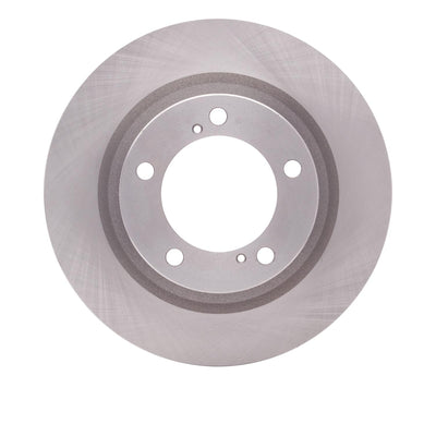 R1 07-22 Toyota Land Cruiser Front Left Slotted Black Brake Rotor