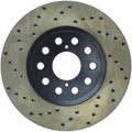 StopTech 5/93-98 Toyota Supra (Exc Turbo) Drilled Right Front Rotor