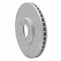 DFC 03-05 Jaguar S-Type Front Right Drilled & Slotted Geoperformance Rotor