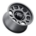 18X9 8-165.1 +01MM SATIN BLACK WITH