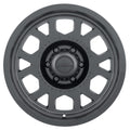 18X9 8-165.1 +01MM SATIN BLACK WITH
