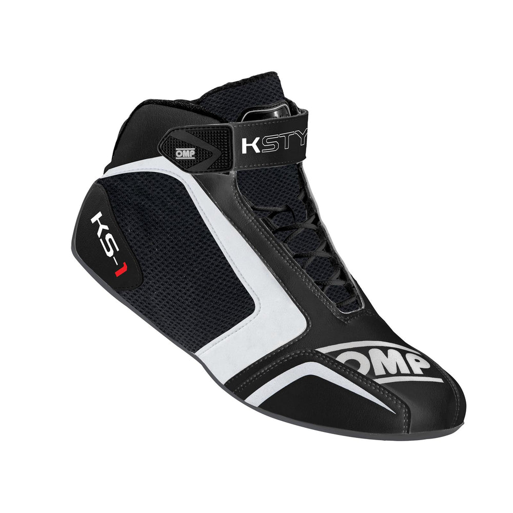 OMP KS-1 Shoes Black/White - Size 37