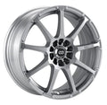 Enkei EDR9 16x7 4x100/108 38mm Offset 72.6 Bore Diameter Silver Wheel