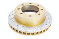 DBA 14-18 Volkswagen GTI (w/Perf Pkg 310mm Rotor Excl EPB) Rear Drill & Slot Street Series Rotor