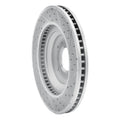 R1 06-16 Buick Lucerne Front Left Drilled & Slotted Geo-Carbon Rotor