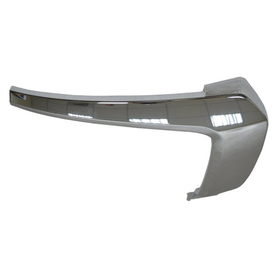 CAPA RT FRT BUMPER MOLDING UPPER GARNISH; CHROME MITSUBISHI OUTLANDER 1620