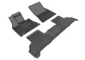 3D MAXpider 2014-2020 BMW 4 Series F32 Kagu 1st & 2nd Row Floormats - Black