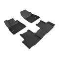3D MAXpider 2016-2019 Chevrolet Cruze Kagu 1st & 2nd Row Floormats - Black