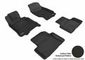 3D MAXpider 2007-2015 Infiniti Q40/G35/37 Kagu 1st & 2nd Row Floormats - Black