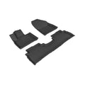 3D MAXpider 2016-2020 Kia Sorento 5-Seat Kagu 1st & 2nd Row Floormats - Black