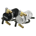 Moroso Universal Air/Oil Separator Catch Can - Small Body w/o Drain - Billet Aluminum - Raw Finish