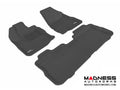 3D MAXpider 2010-2017 Chevrolet Equinox Kagu 1st & 2nd Row Floormats - Black