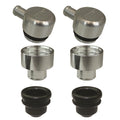 Billet Breather Adapter Kit 2pk for 1.22 Hole