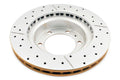 DBA 05-20 Toyota Tacoma (w/6 Lug Wheel & 4 Piston Clpr) Front Drilled & Slotted Street Series Rotor