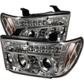 xTune 07-11 Honda CRV Halogen Headlights - Black (HD-JH-HCRV07-AM-C)