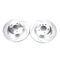 Power Stop 2006 BMW 330i Rear Evolution Drilled & Slotted Rotors - Pair