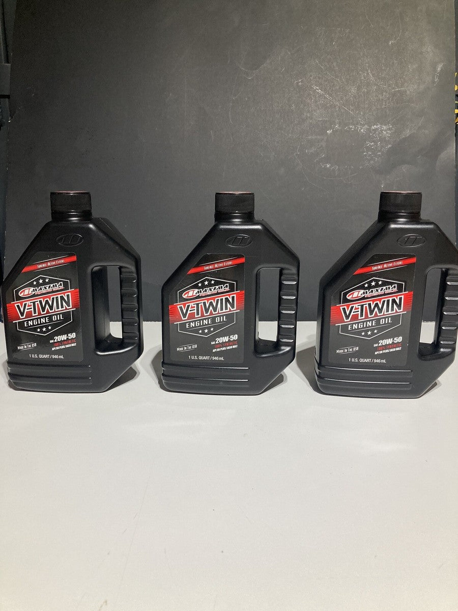 Maxima V-Twin Full Synthetic 20W50 Engine Oil - 1L