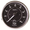 Autometer Black 2-5/8 inch 8000 rpm Tachometer Mini Tach Gauge