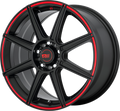 MR142 17X7 5X110/115 S-BLK 40MM