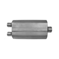 Super 50 Series Chambered Muffler Super 50 Stainless Steel 2.25 Dual In 3.00 Center Out Mild Sound Flowmaster
