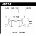 Hawk 2015 Porsche Cayenne HPS 5.0 Rear Brake Pads