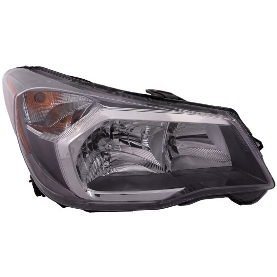 RH HEADLAMP ASSY COMPOSITE; 2.0L; HALOGEN; GRAY BEZEL; FORESTER 1416